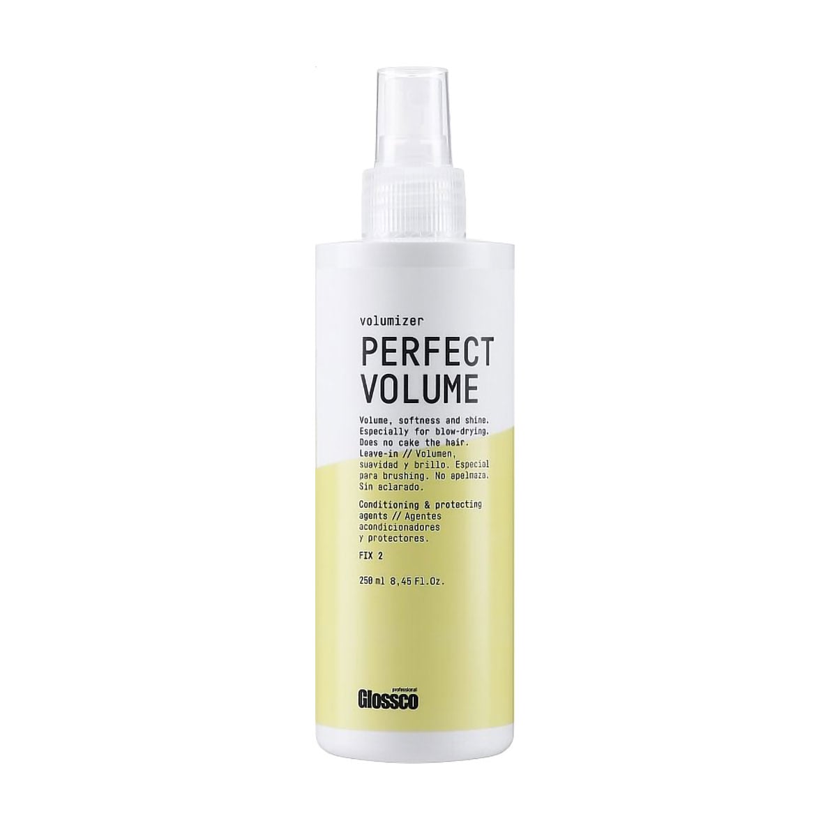 Уцінка! Спрей для об'єму волосся Glossco Professional Perfect Volume фіксація 2 (легка), 250 мл