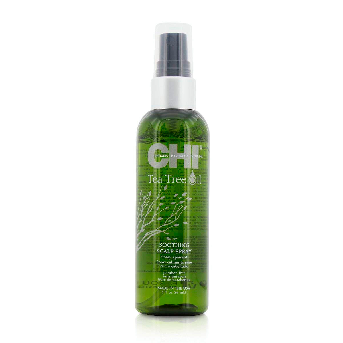 Уцінка! Спрей для шкіри голови CHI Tea Tree Oil Soothing Scalp Spray з олією чайного дерева, 89 мл